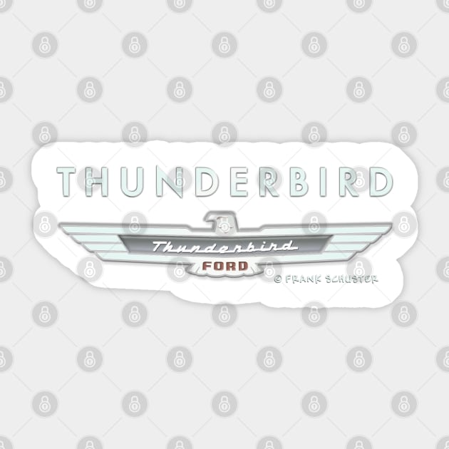 Thunderbird Emblem Sticker by PauHanaDesign